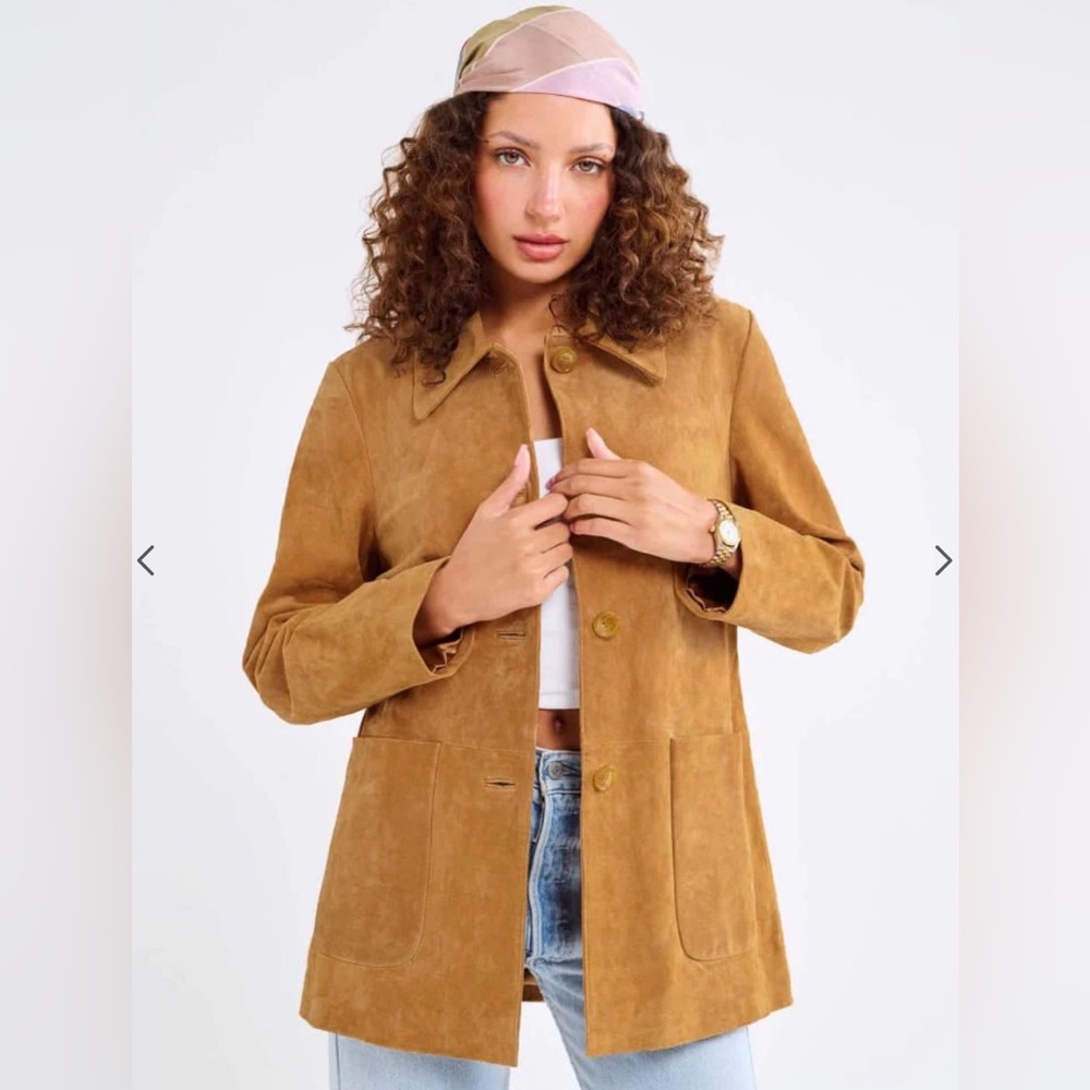 Rumored Yellowstone Suede Coat